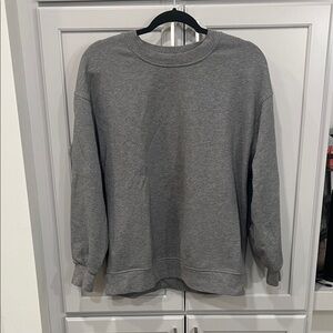 lululemon athletica Gray Crewneck Sweater